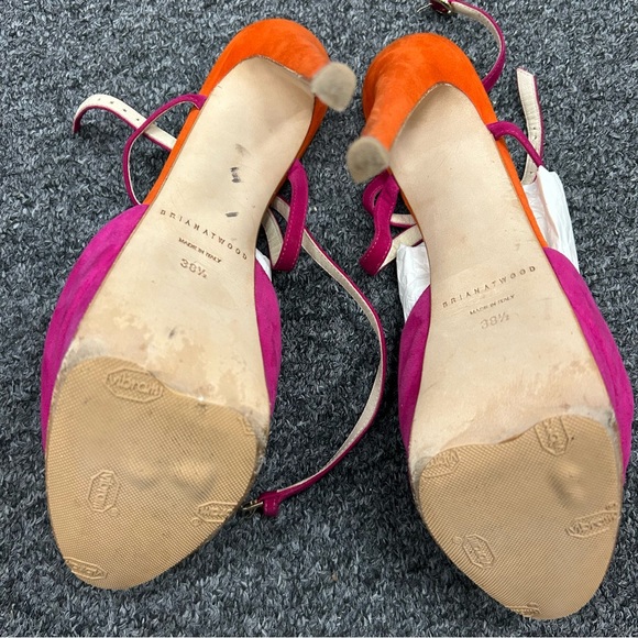 Brian Atwood Carpa 150mm Platform Sandals - Picture 5 of 10